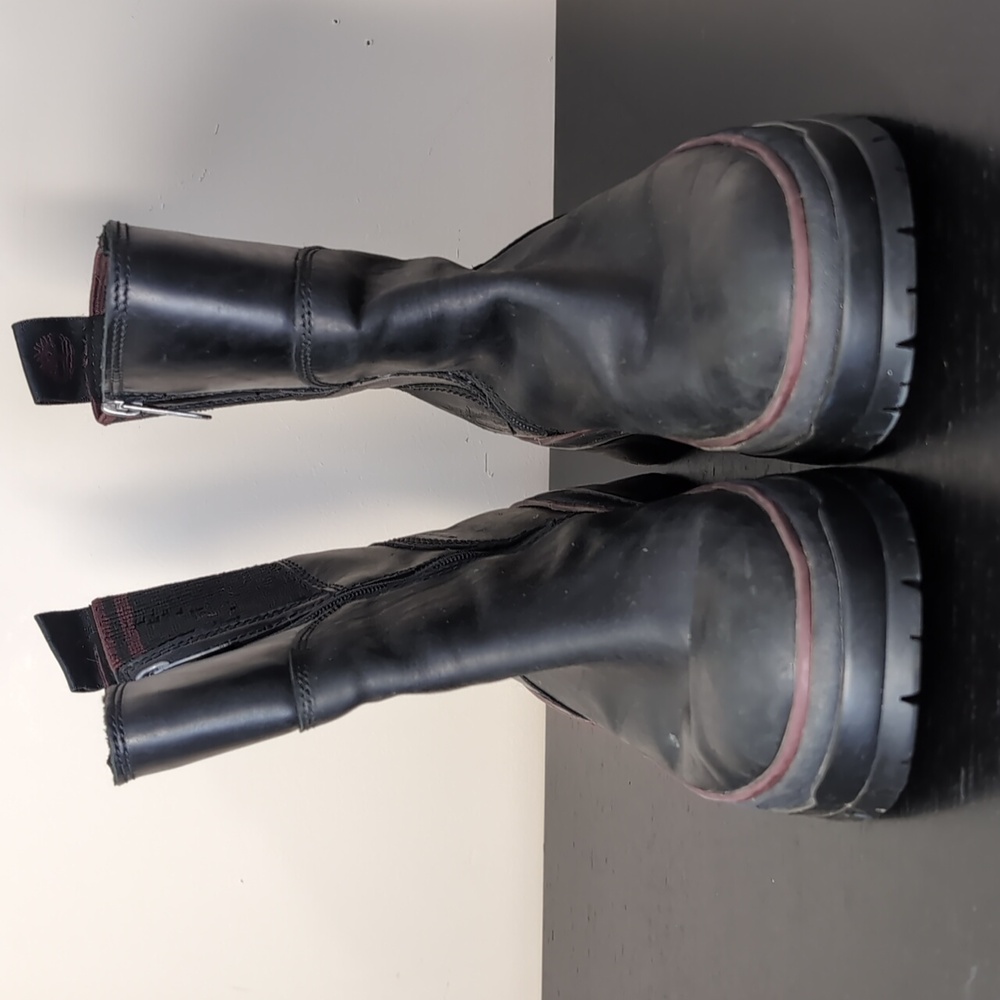 Timberland Women's Malynn Waterproof Side Zip Boots Size 8 - Picture 3 of 9